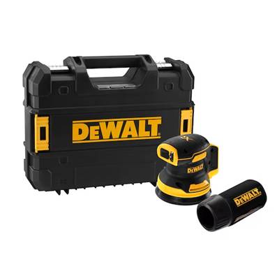 DEWALT PONCEUSE EXCENTRIQUE XR 18V 125 MM BRUSHLESS - COFFRET TSTAK - MACHINE SEULE - DCW210NT-XJ