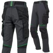 U-power Pantalon PERFORMANCE ATOM Black Carbon- NEW- PE145BC - TL
