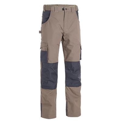 NW PANTALON DE TRAVAIL MULTIPOCHES 1204 BRUN / ANTHRACITE - ADAM T36
