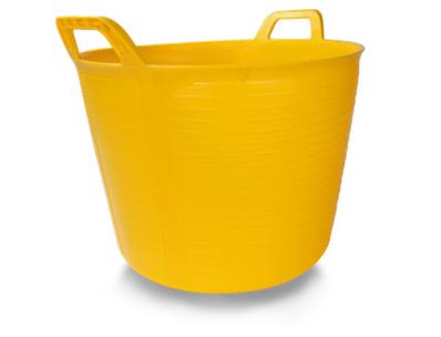 AUGE EN PLASTIQUE JAUNE N°. 3 (40 L.) RUBI - 88720
