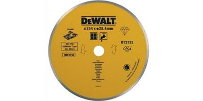 Disque pour scie à carrelage en céramique 250x25.4mm DEWALT - DT3733