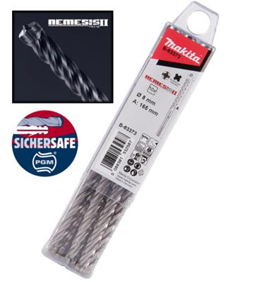 LOT DE 10 FORET SDS-PLUS NEMESIS2 6X110MM MAKITA - B-63258