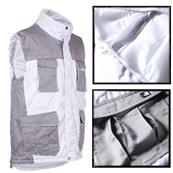 NW GILET SANS MANCHE Gris/Noir HOMME 1441 - PIATTEC L