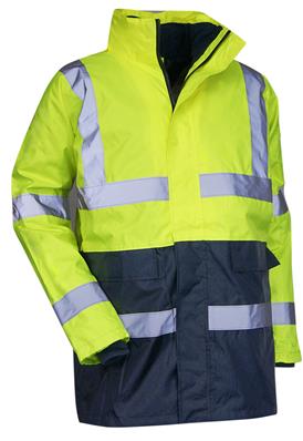 LMA Parka 4 en 1 Haute visibilité Jaune fluo 5002 PREVENTION - T6