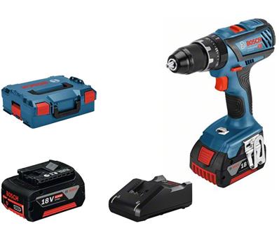 PERCEUSE VISSEUSE GSB 18V-28 2X4,0AH GAL 18V40 L-BOXX BOSCH