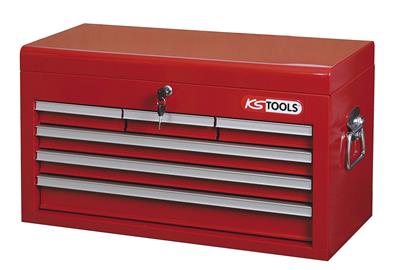 Kstools Coffre à outils avec 6 tiroirs et plateau Réf 891.0006
