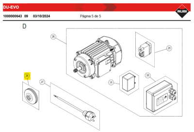 RUBI SP.FLANGES DU EVO