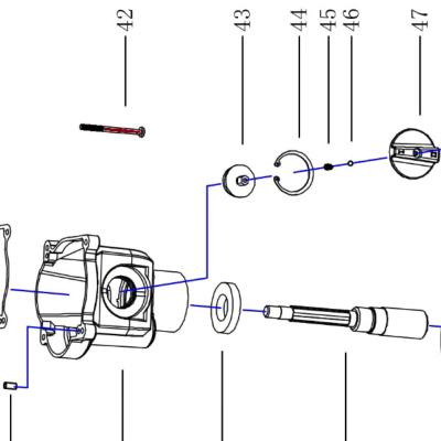VIS ST4,8X40 RUBIMIX RUBI