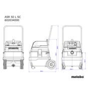 METABO Aspirateur ASR 50 L SC - 602034000