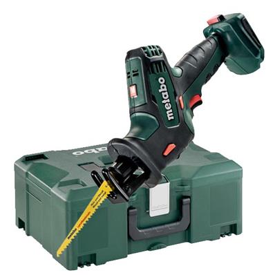 Scie sabre 18V SSE 18 LTX Compact Pick+Mix SOLO, metaBOX METABO