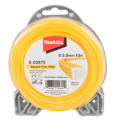 FIL CARRE SQUARE TRIM PRO 3MM 15M MAKITA - E-02870