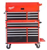 MILWAUKEE SERVANTE TOOLGUARD HAUTE CAPACITÉ 117CM, 10 TIROIRS 4932478852