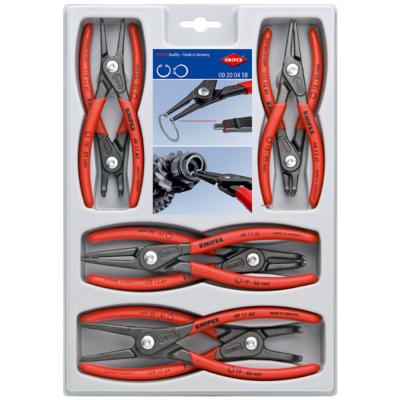 Knipex LOT DE 8 PINCES POUR CIRCLIPS - 00 20 04 SB