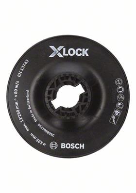 PLATEAU DE PONÇAGE X-LOCK 125 MM, DUR 125 MM, 12 500 TR/MIN BOSCH