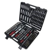 COFFRET DE DOUILLES ET ACCESSOIRES 1/4 + 3/8 + 1/2 195 PCS - KS TOOLS