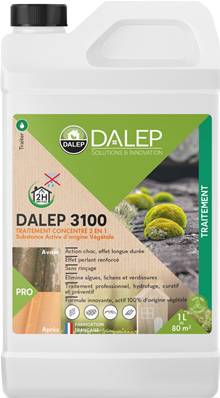 DALEP  3100 Traitement Concentré 2 en 1 - Bidon 1L
