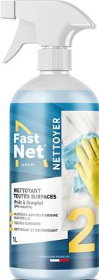 DALEP 2 - NETTOYANT TOUTES SURFACES Prêt à l'emploi (PH Neutre) - Pulvérisateur de 1L