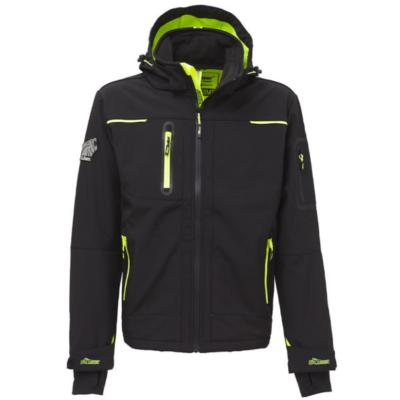 U-power Veste Soft Shell FUTURE SPACE Black Carbon FU187BC - TXL