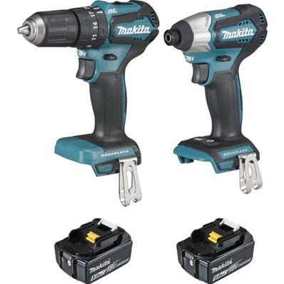 PACK 2 OUTILS 18V DTD155+DHP483 2BATT 5AH MAKPAC MAKITA - DLX2221TJ2