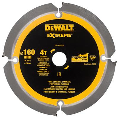 Dewalt L. scie circ portative denture diamant, 160x20mm, 4T