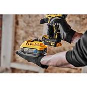 DEWALT PERCEUSE-VISSEUSE COMPACTE XR 18V 5 AH LI-ION BRUSHLESS - POWERSTACK - DCD800H2T-QW