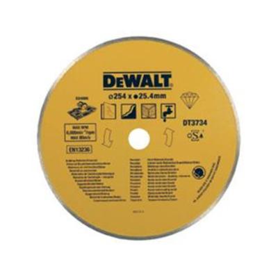 Lame pour porcelaine et pierre 250x25.4mm DEWALT - DT3734-XJ