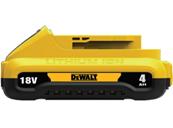 DEWALT Batterie Compacte XR 18V 4Ah Li-Ion
