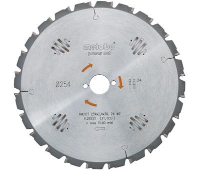 LAME PRECISION CUTCLASSIC 254X30, 40 WZ 20° METABO - 628325000