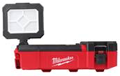 MILWAUKEE M12 POAL-0 PROJECTEUR DE CHANTIER PACKOUT 12V SANS BATTERIE 1200 LUMENS 4933480473
