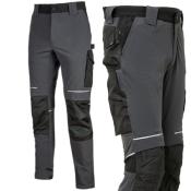 U-power Pantalon PERFORMANCE ATOM Black Carbon- NEW- PE145BC - TL