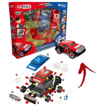 KIT DE CONSTRUCTION VOITURE 4X4 POUR ENFANT , 33 PCS - KS TOOLS