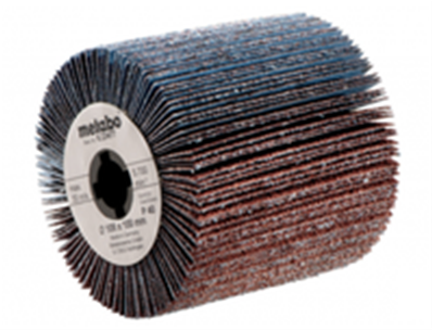 ROUE LAMELLES ABRASIVES 105X100 MM P80 METABO - 623479000