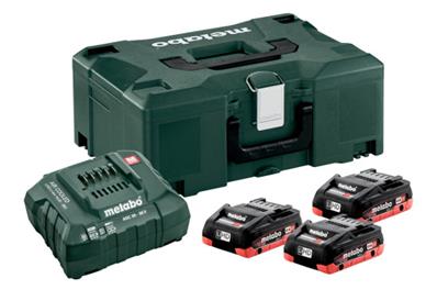 METABO Pack énergie 18V 3x4,0AhLiHD, ASC 55 - 685133000