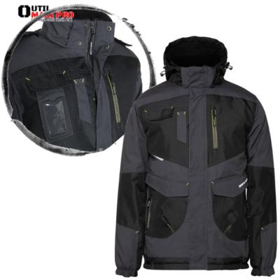 NW PARKA DOUBLEE 1283 GRIS/NOIR - LILIAN S