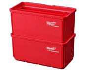 MILWAUKEE BACS AMOVIBLES PACKOUT 10X20 CM 2 PCS 4932480699