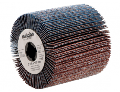 ROUE LAMELLES ABRASIVES 105X100 MM P120 METABO - 623480000