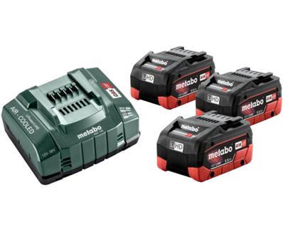 Pack énergie 18 V 3 x 5,5 Ah LiHD, ASC 145, carton METABO - 685074000