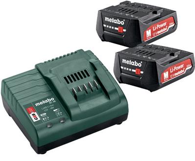Pack énergie 12 V 2 x 2,0 Ah Li-Power, SC 30 METABO - 685300000