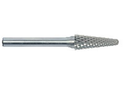 FRAISE LIME 10X25MM Q6 METAL/INOX CONIQUE ARRONDI MAKITA - B-52819