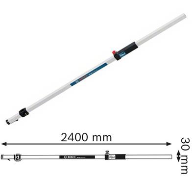 ACCESSOIRES DE MISE À NIVEAU GR 240 MIRE DE CHANTIER BOSCH 0601094100