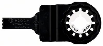 LAME PLONGEANTE BIM STARLOCK AIZ 10 AB WOOD AND METAL BOSCH