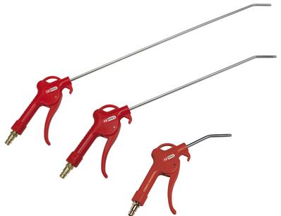 JEU DE 3 SOUFFLETTES BUSE 100MM 330MM 510MM RACCORD 1/4'' KS TOOLS