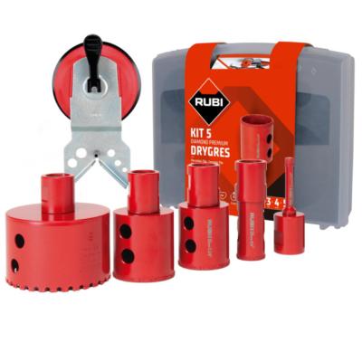 KIT 5 TREPANS DRYGRES PREMIUM RUBI - 51937
