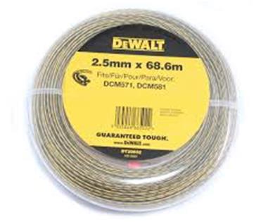 Recharge de fil coupe bordure 2.5mmx 68.6M DEWALT - DT20652-QZ