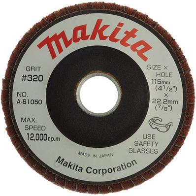 DISQUE ABRASIF AVEC FIBRE 115-60 MAKITA - A-81038