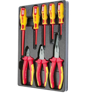 JEU DE PINCES ERGOTORQUE® ET TOURNEVIS ISOLÉS ULTIMATE® - KS TOOLS