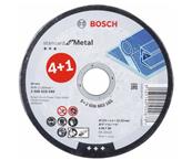 BOSCH Pack 4+1 disques Ø 125mm Métal Réf : 2608619049