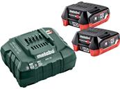 METABO Pack énergie 12V 2x4,0Ah LiHD, ASC 55 - 685301000
