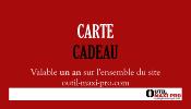 E-CARTE CADEAU outil-maxi-pro - carte dématérialisée 10€ TTC