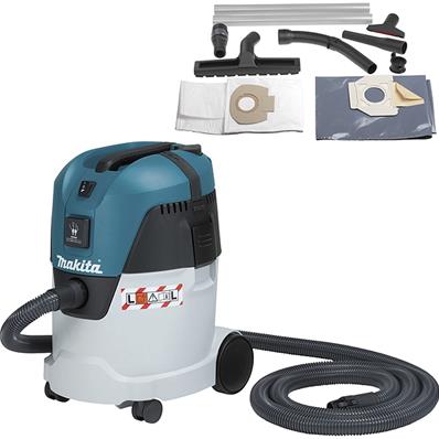 ASPIRATEUR L 1000W 25L PLASTIQUE MAKITA - VC2512L